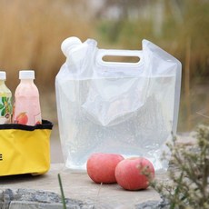 보물마켓[쪈쪈]차박물통 캠핑 물통 글램핑 물통 대용량 물통 5L 10L 캠핑용물주머니 대형물통 물통 등산용물통 대용량물병제품상담_문자, 초이스_10L