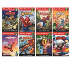 Marvel World of Reading L2 Avengers 8권세트