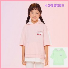 로엠걸즈 [22NEW] 귀염둥이~~!! 슈야 귀쫑긋 반팔 후드티 RGMA2231S - 로엠걸즈공주옷