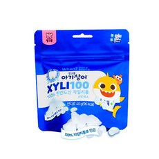 핑크퐁 아기상어 자일리100 자일리톨, 40g, 7개