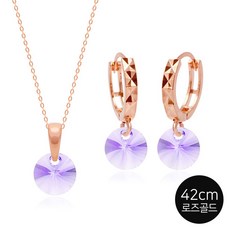 14k금목걸이귀걸이세트