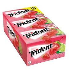 Trident 트리덴트 아일랜드 베리라임 무설탕껌 15개입(1박스), 1개