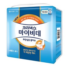 유한킴벌리크리넥스마이비데화장실용물티슈리필형50매