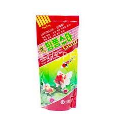 핑퐁 pingpong 핑퐁스타 골드 (중간입자) -비단잉어 금붕어 사료, 230g, 1개