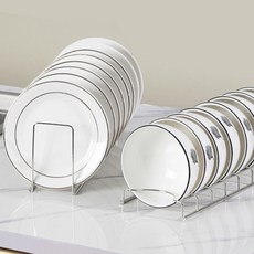 싱크대정리 접시와 그릇거치대 2p세트, 접시정리대 2p세트 1+1