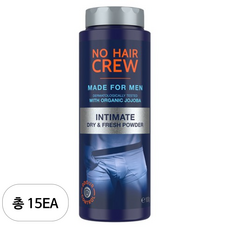 노헤어크루 드라이앤후레쉬 파우더, 100g, 15개