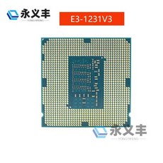 인텔 제온 E3-1231V3 E31231V3 E3 1231 V3 3.40GHz 쿼드 코어 E3 1231V3 8MB DDR3 DDR3L-1600 LGA 1150 TPD, 01 E3-1231V3 - e31231v3