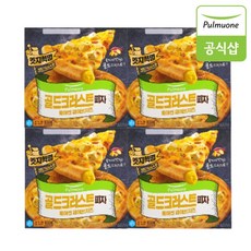 [풀무원] 골드 크러스트피자 파이브치즈 피자, 479g, 4개