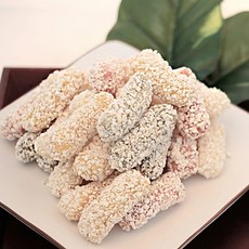 초례청 명절 건강먹거리 찹쌀 한과 세반 유과 1kg(500g 2개) 선물박스, 500g, 2개