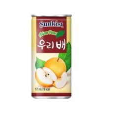 썬키스트 우리 배, 175ml, 30개