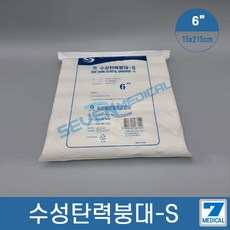 수성 탄력붕대 6인치(15cmX215cm)12롤 압박붕대, 5개