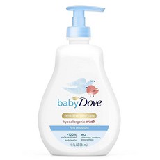 Baby Dove Tip to Toe 워시 리치 모이스쳐 368.5g(13온스) 펌프 (2팩), Baby Dove Tip to Toe 워시, 리치 모이, 2개