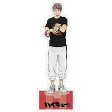 Saicowordist Saicowordist Haikyuu 아크릴 스탠딩 피규어 투명 책상 장식 스탠드 미니어처 피규어 휴, One Color_Osamu Miya, One Color, 상세 설명 참조0