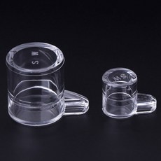 개미 피더 물 피드 영역 둥지 집 농장 아크릴 라운드 마시는 그릇, WHITE, L, 1개