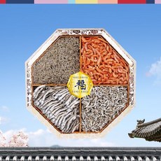 기타 [해조]한지함 정선 혼합세트 / 새우 부모님추석선물, 1개