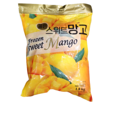 [트레이더스] 냉동망고1.8kg 아이스박스+아이스팩 비타민A가득망고주스, 1개