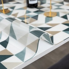 pvc대리석식탁커버