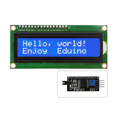 아두이노 LCD 16x2 4핀(I2C제어) 디스플레이 모듈 / Arduino 1602