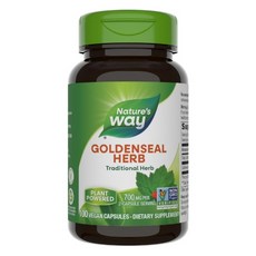 네이쳐스웨이 골든씰 허브 800mg 100캡슐 Nature's Way Goldenseal Herb 1개 100정 상품 이미지