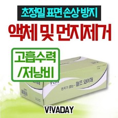 VCQ-H79 한겹 종이 와이퍼 낭비 없는 와이퍼 3개입, 상세페이지 참조
