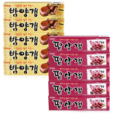 크라운 밤+팥 연양갱 50g, 10개