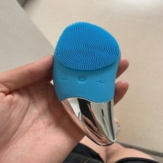 진동클랜저 피부탄력기기 클렌징기계 전동세안기 피부마사지기 홈케어 전기 USB 초음파 실리콘 페이스 브러시 페이셜 클렌징 장치 워셔 수입기 미니 방수 모공 클리너 마사지기, 진한 파란색, 5.dark blue