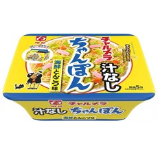 묘조 챠루메라 국물없는 짬뽕 해산물 돈코츠 맛 110g, 12개