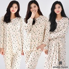 속옷미인 아날도바시니 피치기모 로즈 원피스 잠옷 파자마 홈웨어 여성