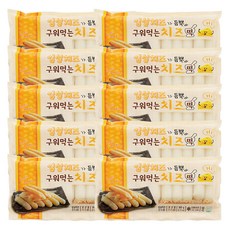 [맛떡] 임실치즈 가득 구워먹는 치즈떡, 350g, 10개