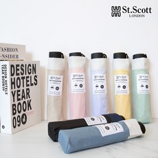 세인트스코트 투톤 3단 미니 우산