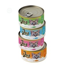 제이웍스유 펫메이드 조이캔 참치오메가3 80G 고양이주식캔
