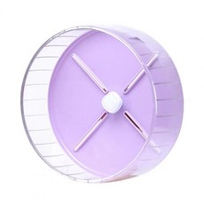 기니피그 마우스 작은 동물 운동 햄스터 러닝 디스크 케이지 집 둥지, 3.Purple, A.L, 1개