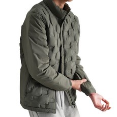 K2 슬림 패딩 자켓 카키 남자 남성 경량 겨울자켓 + V존특허