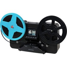 Magnasonic Super 8 8mm 필름 스캐너 필름을 디지털 비디오로 변환 선명한 2.3 화면 디지털화 및 보기 3 5 7 무비 릴(FS81), Film Scanner