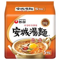 안성탕면 125g, 5개