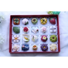 수제 화과자 20구, 400g, 1박스