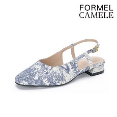 포멜카멜레 FORMEL CAMELE 데일리 트왈드주이 패브릭 슬링백 2CM FJY1F1SG011 M1 298670