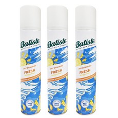 Batiste Dry Shampoo Fresh 바티스트 드라이 샴푸 프레쉬, 200ml, 3개