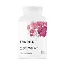 쏜리서치 여성용 멀티 50+ 비타민 Thorne Research Women's Multi 50+ Vitamin 180정