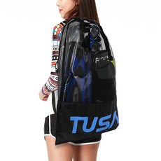 [투사] 스노쿨링 오리발 가방 대용량 메쉬백 MESHBAG 50, 색상:BLK