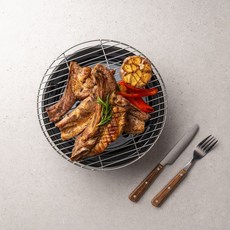 지리산 흑돼지 우대갈비, 1개, 300g