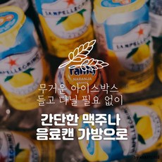 [쓰리몰] 여름 필수템 보냉가방 시즌 01 - 모자이크 블루 심플 보냉가방, 컬러/모자이크 블루