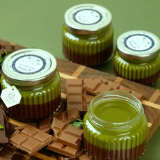 멜팅스 초코나무숲 초코 녹차 잼 스프레드, 1개, 160ml