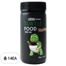 ISTA 거북이 사료, 45g, 14개