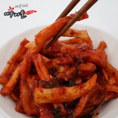 여우마을 양념무말랭이 무침 대용량 업소용 반찬, 3개, 1kg