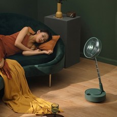 아답션 EDON 3단 접이식 무선 가습기 선풍기, 가습기형-화이트