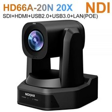 NDI 스트리밍 PTZ 카메라 광학 8X 디지털 줌 Ai-자동 트랙 Ptz 3G-SDI HDMI IP 출력 화상 회의 카메, 05 HD66A-20N 20X NDI_01 CHINA