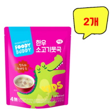 푸디버디 한우소고기뭇국, 2개, 180g