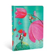 Paperblanks | Joyous Springtime Mila Marquis Collection Hardcover Midi Lined Elastic Band Closure 17