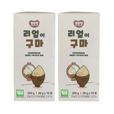 또또맘 리얼이구마 20g * 10입 2박스, 단품